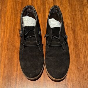 Black Suede Women’s Lucky Brand Shoes